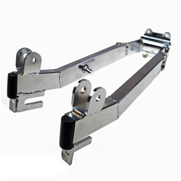 Schwinge vierkant verstärkt Chrom